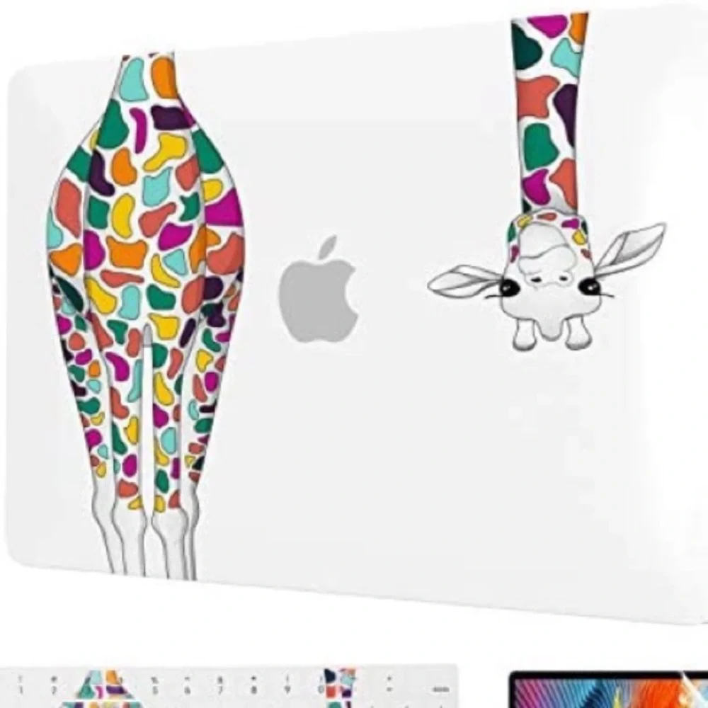 Hard Shell Case for Mac Air 13 Giraffe Design